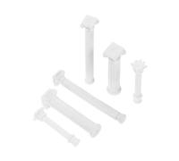 HIAKDOFT 6 Pezzi Miniatura Romane in Plastica Statue Romaniche per Micro Paesaggi Modelli Classiche Leggere e Facili da Dipingere per Decorazioni Te