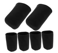 HIAKDOFT 6pezzi Coperture Oscuranti per Barattoli per Germogliazione Maniche per Barattoli Copertura Oscurante per Germogliazione Protezione da Adatto per Altri Contenitori per Coltivazione