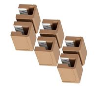 HIAKDOFT 6pezzi Protezione Angoli Mobili in Silicone Per Maniglie e Anticollisione Per Sicurezza Ragazzo Ragazza Ragazza Adesivo Resistente Per Armadi e Vista in Armadio