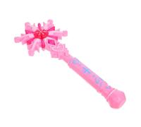 HIAKDOFT bacchette vacanza giocare favore fare finta ragazzo luminosa di natale macchina per bolle di Natale Principesse Wands plastica