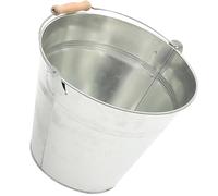 HIAKDOFT Barile in Ferro Resistente alle Alte Temperature per Inceneritore da Giardino Coperchio Antiscintille e Fori di Ventilazione Secchio Stabile per Bruciare Rifiuti Foglie e Rami