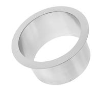 HIAKDOFT Bidone da Incasso in Acciaio Inossidabile per Cucina Grommet Rotondo da Incasso per Piano Piccolo Contenitore per Rifiuti Resistentla Corrosione Calore Facile da Installare e Usare