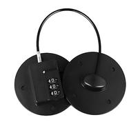 HIAKDOFT Blocco Di Sicurezza Per Ragazzo Ragazza Combinazione a 3 Cifre, Serratura Adesiva Anti-pizzicamento Per Armadietti e Frigoriferi, Materiale Plastico Resistente, Protezione Multiuso Per Casa