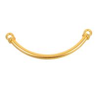 HIAKDOFT Bracciale Mezzo Cerchio Rigido in Lega per Gioielli Fai da Te Ciondoli, Braccialetti Personalizzabili da Donna, Accessorio Versatile per Creazione di Braccialetti Artigianali