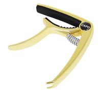 HIAKDOFT Capotasto per Chitarra in Metallo Molla Regolabile, Accessorio Portatile per Chitarra Acustica, Elettrica e Ukulele, per Musica Folk e Country, Facile da Agganciare e Cambiare