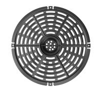 HIAKDOFT Carbon Steel Air Fryer Mat Non-stick e Heat-resistant Piastra Ricambio per Friggitrice Ad Aria Accessorio Antiaderente per Grigliate Salutari e Cottura Indiretta