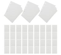 HIAKDOFT Carta di Ricambio a Righe a Quadretti per Planner M5 5 Fori, Mini Formato Portatile 4,1x3 Pollici, 20 Confezioni da 45 Fogli, Inserti per Organizer e Diario Ufficio Scuola