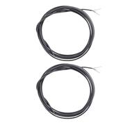 HIAKDOFT Cavo per Pickup Basso Elettrico 5 Conduttori 3 Metri Filo di Rame Intrecciato Grigio per Cablaggio Chitarra Elettrica e Strumenti Musicali Studio e Sala Prove