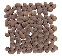 HIAKDOFT Ceramsite Argilla Espansa per Drenaggio e Decorazione Piante, Materiale Traspirante per Fioriere, Confezione da 1 kg per Coltivazione e Rinvaso di Fiori e Verdure in Vaso