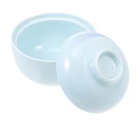 HIAKDOFT Ciotola per Zuppa in Ceramica Coperchio Ciotola Versatile per Miso e Riso Stoviglie per la Casa Design Giapponese Compatto per Cucina e Servizio