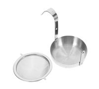 HIAKDOFT Colino da Tè in Acciaio Rotante con Filtro Maglia Fine Riutilizzabile per Infusione in Tazze e Teiere Facile da e Resistente Compatibile per Tè Sfuso