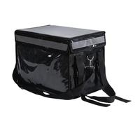 HIAKDOFT Contenitore Per Pasti Isolato 32l Resistente, Scatola Pasto Nera, Custodia Termica Addensata Per Cibo Caldo e Freddo, Per Picnic, Campeggio e Uso Esterno