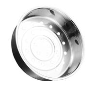 HIAKDOFT Contenitore per Vaporiera Domestica in Acciaio 20Cm Cestello Multifunzione per Cottura a Vapore Accessorio Leggero e Facile da Pulire Compatibile Pentole da 5-6 Litri