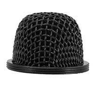 HIAKDOFT Copertura Protettiva in Metallo per Microfono Ricambio Rete Sostituibile per Testa Microfono Accessorio Resistente per Ktv Conferenze e Performance Facile Installazione Nero Øxmm