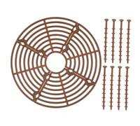 HIAKDOFT Copertura Protettiva per Vaso di Fiori 2 Pezzi, Coprivaso in Plastica Resistente per Giardino e Protezione da Cani e Gatti, Tappo Compatto e Liscio per Piante da Interno ed Esterno