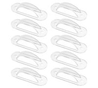 HIAKDOFT Copertura Protettiva Trasparente per Interruttore della Luce a Levetta con Viti Set da 10 Pezzi Protezione Sicurezza per Placche a Parete Adatta per Cucina Ufficio e Cameretta