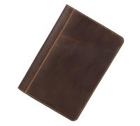 HIAKDOFT Custodia Protettiva in Vera Pelle per Laptop Compatibile con Portatili da 133" Design Leggero e Antigraffio Finitura Elegante Caffè Protezione Completa e Morbido