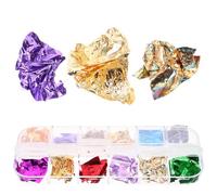 HIAKDOFT Filler per Arte in Tinfoil Metallico da Riempitivo Epossidico Versatile per Decorazioni e Creazioni Artigianali