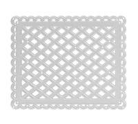 HIAKDOFT Fustella a Griglia Rettangolare in Acciaio al Carbonio per Scrapbooking Stencil Fai da Te per Biglietti D’Auguri e Decorazioni Album Strumento Creativo per Lavori Manuali e