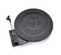 HIAKDOFT Giradischi Vintage in Plastica Per Dischi Vinile Puntina e Preamplificatore Integrato Contrappeso Regolabile Per Accessori Audio e Video