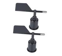 HIAKDOFT Guscio ABS per Anemometro e Indicatori di Direzione del Vento, Set da 2 Pezzi per Sensore di velocità e Direzione, Ricambio per Dispositivo di Misurazione Meteorologica da Esterno