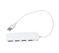 HIAKDOFT Hub Estensione Porte Usb Splitter Convertitore Per Caricabatterie Per Computer Portatile Pc Senza Driver Plug and Play Supporta Hot Plug