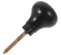 HIAKDOFT Manico in Legno Massello per Bastone da Passeggio, Pomello in Legno Lucidato Ergonomico, Accessorio per Bastone Uomo Donna, Adatto a Mobilità Ridotta e Anziani, Leggero e Resistente