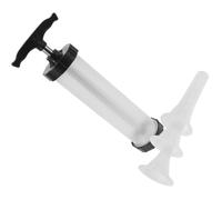 HIAKDOFT Manuale per Insaccati con Imbuto Combinato Strumento per Riempire Salsicce Fatte in Casa Facile da Usare e Pulire Adatto per Carne Macinata di Maiale Tacchino e Cervo Compatto e