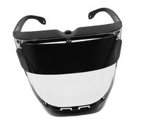 HIAKDOFT Maschera Protettiva Saldatura in Trasparente Leggera per Protezione Viso e Compatibile con Saldatura Elettrica e Manuale Materiale Pet Durevole Chiara e Comfort Prolungato