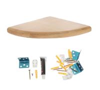 HIAKDOFT Mensola Angolare in Scaffale da Parete Minimalista per Soggiorno Camera e Cucina Organizer Decorativo per Riporre Cosmetici Bottiglie e Oggetti