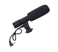 HIAKDOFT Microfono per Registrazione Audio Video per DSLR e Camcorder Condensatore Esterno con Compatibilità Angolo per Interviste e Filmmaking