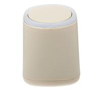 HIAKDOFT Mini Pattumiera da Scrivania con Pressione Contenitore per Rifiuti Compatto e Leggero per Bagno Ufficio e Camera da Design Moderno e