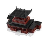 HIAKDOFT Pagoda Figurine per Giardino Zen Statuetta Decorativa con Design Unico del Padiglione Arredamento Giapponese per Scrivania e Accessori di Meditazione Compatte