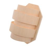 HIAKDOFT Paralume Angolare in Legno Per Lampada Sauna Leggero e Decorativo, Coprilampada Pratico Per Sauna, Design Sottile e Delicato, Protezione Morbida Per Spazio Relax Bagno Turco