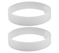 HIAKDOFT Pellicola Diffusore di Luce LED 2 Pezzi 1mm Spessore 1220x40mm, Foglio Diffusore Flessibile per Striscia Luminosa a Led, Pannello Ottico per Illuminazione Ambientale e