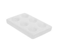 HIAKDOFT Piastra Reazione in Ceramica per Esperimenti Chimici Lavagna Porosa per Analisi Qualitativa e Precipitazione Forniture da Laboratorio per Didattica e Sperimentazione