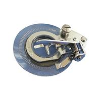 HIAKDOFT Piedino per Macchina da Cucire Ricamatrice in Metallo Durevole Piedino per Punti Compatibile con Macchine da Cucire Domestiche Singer Brother e Altri Modelli Include Istruzioni in