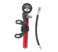 HIAKDOFT Pompa Bicicletta Portatile Mini con Manometro Digitale Gonfiatore Pneumatici Bici Corsa Tubo Estensibile Rotante Pompa Alta Pressione Resistente e Leggera per Valvole Presta e