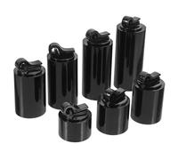 HIAKDOFT Porta Anelli in Acrilico Nero Organizer Robusto per Esposizione e Conservazione Anelli Supporto Elegante per Vetrine Negozi e Casa Design Semplice e Resistente