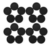 HIAKDOFT Set 20 Pezzi Tappi in Plastica per Fori Auto da 38,2mm, Guarnizione Protezione Bordo Portiera, Coperchio di Chiusura Antigraffio per Paraurti e Cofani, Uso Interno ed Esterno