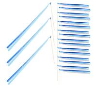 HIAKDOFT Set 25 Pezzi Bacchette Magiche Nastro Colorato Bastoncini da Fata per Matrimonio e Feste Decorazioni Portatili per Compleanno e Cerimonie