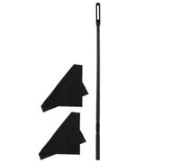 HIAKDOFT Set Bastoncini e Panni la Pulizia del Flauto e Ottavino, Accessori Portatili per Strumenti a Fiato, Strumenti la Cura Interna senza Graffi, Kit per Musicisti