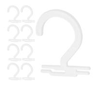 HIAKDOFT Set da 50 Ganci per Calze in Plastica Clip di Fissaggio, per Esposizione Calzini da Uomo e Sacchetti di Plastica per Imballaggio, Uso Professionale