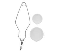 HIAKDOFT Set e Crogiolo in Oro Fuso Tazza del Crogiolo di Fusione in Ceramica Kit di Colata per Fusione Pinza per Crogioli Melting Pot in Metallo Pinze per Crogioli Crogiuolo