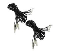 HIAKDOFT Sonda Sensore Ntc da 1 M 10 Pezzi, Termistore di Ricambio per Monitoraggio Temperatura Industriale e Frigorifero, Sensore Trasmittente Digitale per Spazi Ristretti