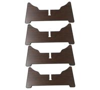 HIAKDOFT Supporto per Handpan Dettagliabile in Legno Scuro Stand Regolabile per Tongue Drum con Design Elegante e Funzione Espositiva per Pratica Quotidiana