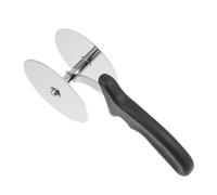 HIAKDOFT Tagliapizza in Acciaio Inossidabile Premium con Doppia Rotella Affilata Strumento Professionale per Pizza da Cucina Domestica Resistente e Antiruggine