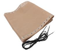 HIAKDOFT Telo di Ricambio per Sedia Sdraio Beige in Tessuto Tecnico con Kit di Corde Resistente e Traspirante per Poltrone da Esterno Balcone Spiaggia e Campeggio Facile da Montare e