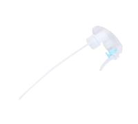 HIAKDOFT Ugelli Spray a Grilletto Plastica Trasparente 4 Pezzi Per Sostituzione Flaconi Spruzzatori Multipli Per Giardinaggio, Pulizia Domestica e Cura Auto