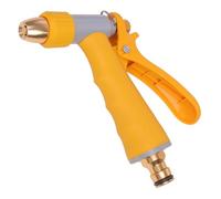 HIAKDOFT Ugello Spruzzatore ad Alta Pressione in Ottone per Lavaggio Auto e Irrigazione Giardino Compatibile Tubi Flessibili Impugnatura Antiscivolo Resistente alla Corrosione per Uso